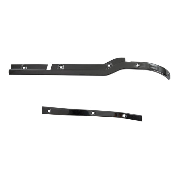 1963-1971 Mercedes W113 Door Weatherstrip Retaining Rail RH 2 Pcs/Set.