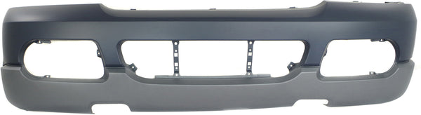 2002-2003 Ford Explorer Front Bumper Cover, Top-primed, Bottom-textured, XLT.