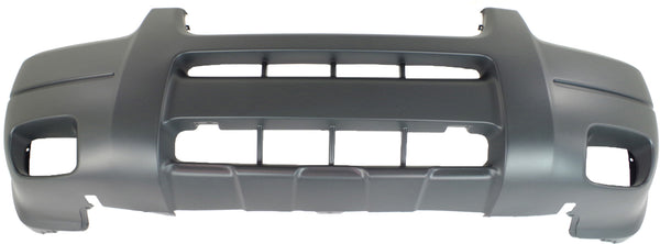 2001-2004 Ford Escape Front Bumper Cover, Textured, Platinum, w/Fog Lamps.