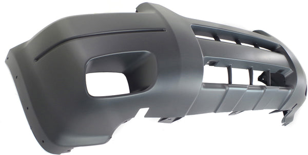 2001-2004 Ford Escape Front Bumper Cover, Textured, Platinum, w/Fog Lamps.