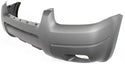 2001-2004 Ford Escape Front Bumper Cover, Textured, Platinum, w/ Fog Lamp.