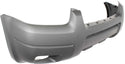 2001-2004 Ford Escape Front Bumper Cover, Textured, Platinum, w/ Fog Lamp.