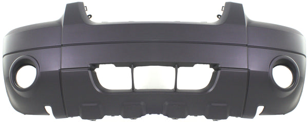 2005-2007 Ford Escape Front Bumper Cover, Textured, Platinum, w/ Fog Lamp.