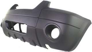 2005-2007 Ford Escape Front Bumper Cover, Textured, Platinum, w/ Fog Lamp.