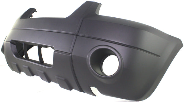 2005-2007 Ford Escape Front Bumper Cover, Textured, Platinum, w/ Fog Lamp.