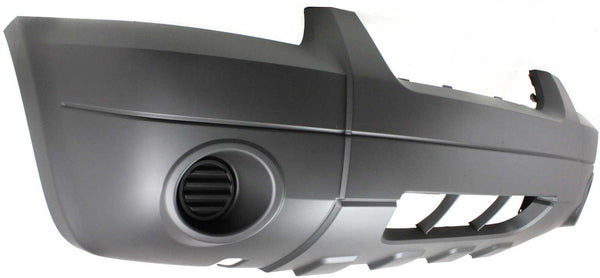 2005-2007 Ford Escape Front Bumper Cover, Textured, w/o Fog Lamp Holes.
