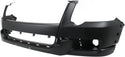 2006-2010 Ford Explorer Front Bumper Cover, Upper, Primed, XLT/Eddie Bauer-CAPA.