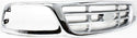 1997-2004 Ford F-series Grille, Chrome Shell/Black.
