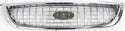 2001-2003 Ford Windstar Grille, Chrome Shell/Black.