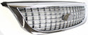 2001-2003 Ford Windstar Grille, Chrome Shell/Black.