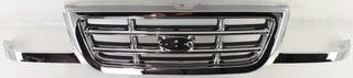 2001-2003 Ford Ranger Grille, Cross Bar Insert, Chrome.