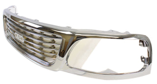 2001-2003 Ford F-150 Grille, Horizontal Bar, Chrome.