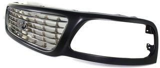 2001-2003 Ford F-150 Grille, Primed Shell/Chrome.