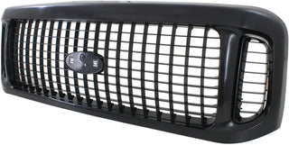 2001 Ford Excursion Grille, Black Shell/Dark Gray.