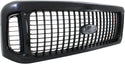 2001 Ford Excursion Grille, Black Shell/Dark Gray.