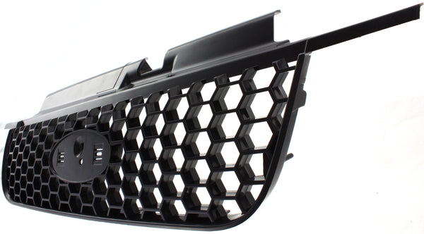2005-2007 Ford Escape Grille, Plastic, Painted-Black.