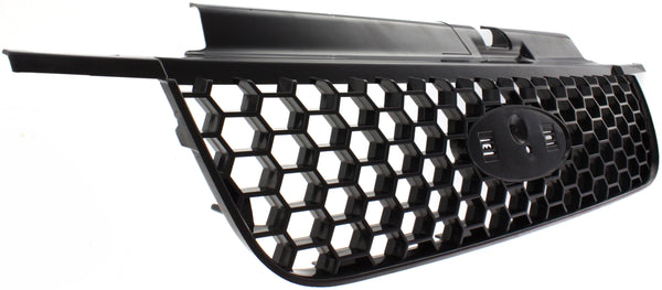 2005-2007 Ford Escape Grille, Plastic, Painted-Black.