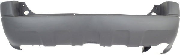 2001-2004 Ford Escape Rear Bumper Cover, Textured, Platinum, w/o Flare Molding.