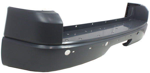 2002-2006 Ford Explorer Rear Bumper Cover, Primed, With Sensor Smooth.