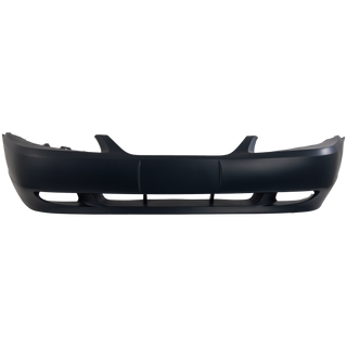 1999-2004 Ford Mustang Front Bumper Cover, Primed, w/ Fog Lamps Holes, GT.