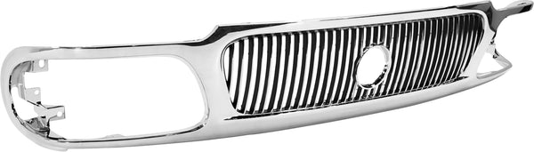 1998-2001 Mercury Mountaineer Grille, Chrome.