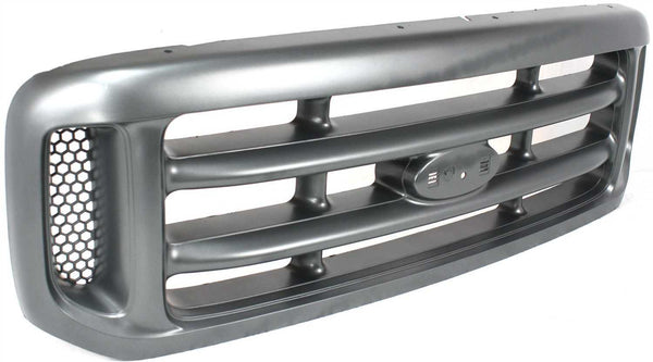 1999-2004 Ford F-series Super Duty Grille, Cross Bar Insert, Argent.