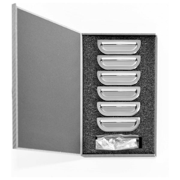 1957 Chevy Bel Air Fender Louver Set, Chrome