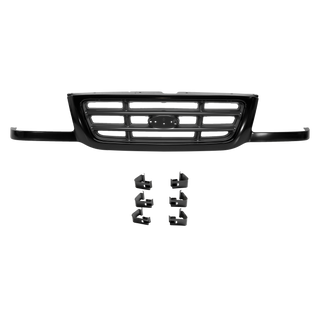 2001-2003 Ford Ranger Grille, Cross Bar Insert, Black.