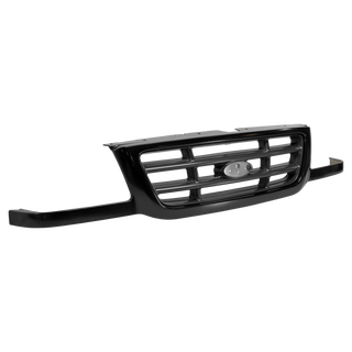 2001-2003 Ford Ranger Grille, Cross Bar Insert, Black.