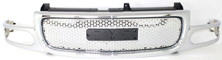 2001-2006 GMC Yukon Denali Grille, Chrome.