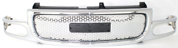 2001-2006 GMC Yukon Denali Grille, Chrome.