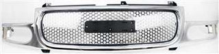 2001-2006 GMC Yukon Denali Grille, Chrome.