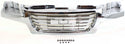 2004-2009 GMC Canyon Grille, Chrome.
