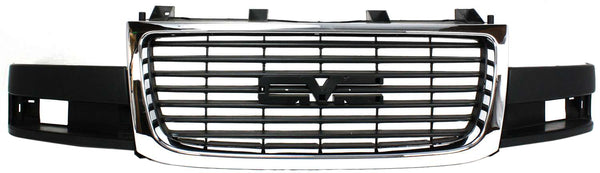 2003-2015 GMC Savana Van Grille, Chrome Shell/Black Insert.