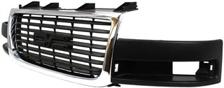 2003-2015 GMC Savana Van Grille, Chrome Shell/Black Insert.