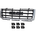 2007-2013 GMC Sierra Pickup Truck Grille.