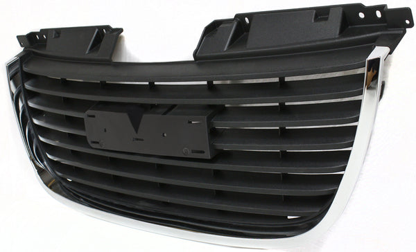 2007-2014 GMC Yukon Grille, With Chrome Frame.