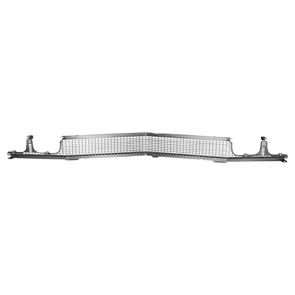 Car grille on a white background. 1968 Chevy SS Grille Black.