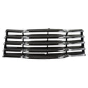 1947-1953 Chevy 1st Series Truck Grille Assembly Chrome with Black Backsplash Includes Mounting Brackets.