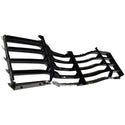 1947-1953 Chevy 1st Series Truck Grille Assembly Chrome with Black Backsplash Includes Mounting Brackets.