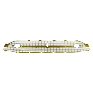 Metal grid on a white background. 1957 Chevy Gold Grille.