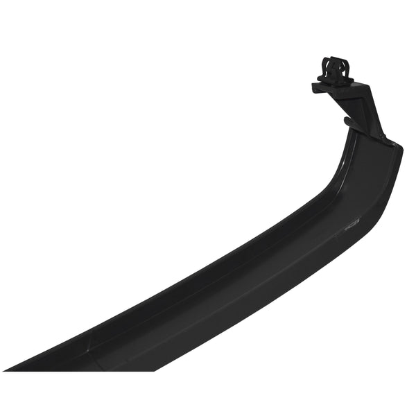Black car bumper on a white background. Chevy Grille Assembly Painted.