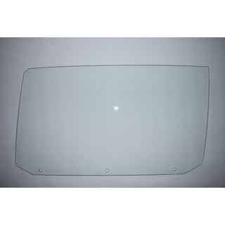 1965 Pontiac LeMans Coupe Door Glass 3 Hole Clear LH.