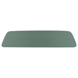 Rectangular green mat on a white background. 1978-1979 Ford Bronco Rear Window Glass Green Tinted.