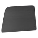 Black car plate on a white background. Door Glass LH Smoke