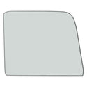 Car window glass on a white background. Door Glass LH Clear.