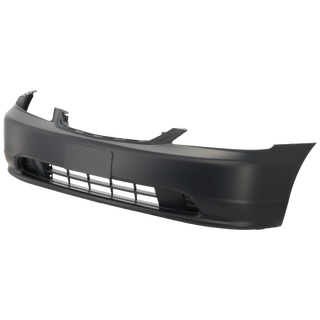 2001-2003  Honda Civic Front Bumper Cover, Primed, Sedan/Coupe.