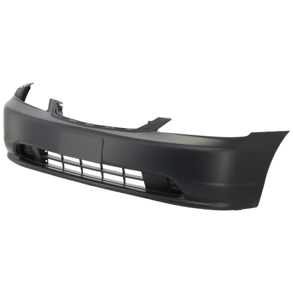 2001-2003  Honda Civic Front Bumper Cover, Primed, Sedan/Coupe.