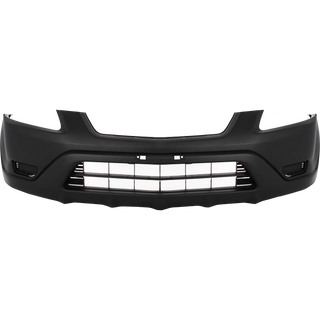 2002-2004 Honda CR-V Front Bumper Cover, Textured, w/o Fog Lamp Holes.