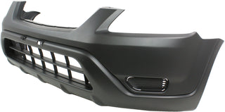 2002-2004 Honda CR-V Front Bumper Cover, Textured, w/o Fog Lamp Holes.